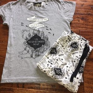 Harry Potter Marauder’s Map Pyjamas